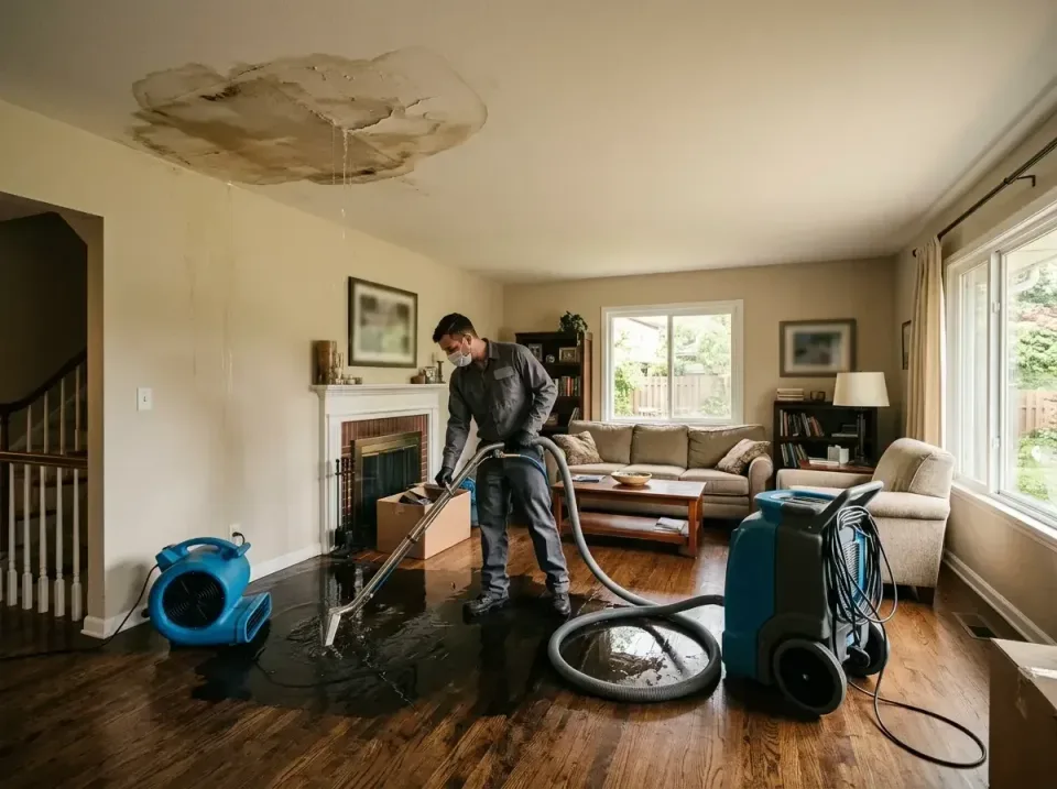 attic-pipe-burst-ceiling-drip-008 — frequently asked questions, Water Damage Restoration & Carpet Care in Orchards, WA